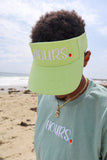 HRS. - SUMMER APPOINTMENT VISOR (LIME GREEN)