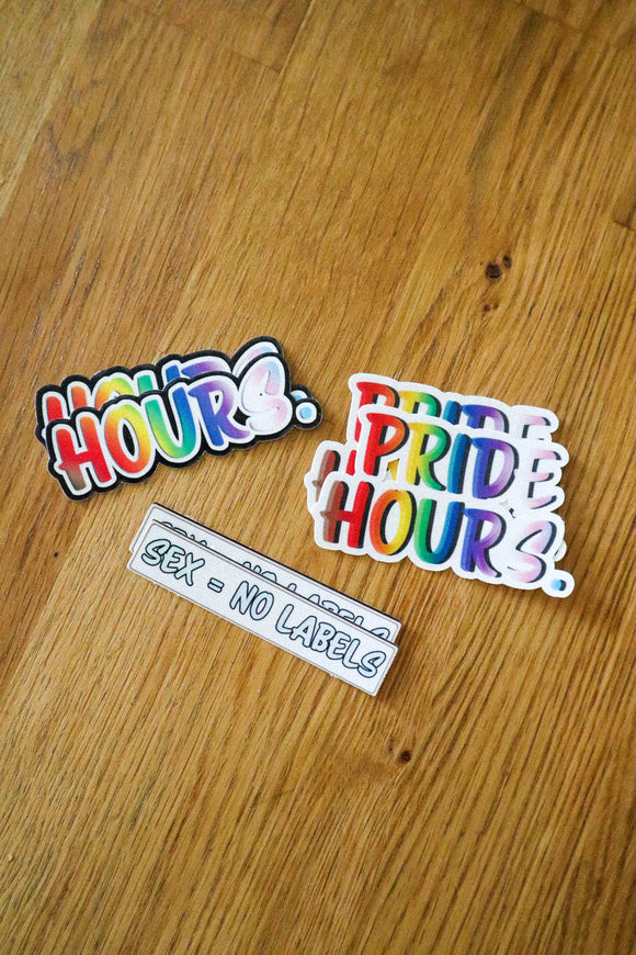 HRS. - PRIDE STICKERS